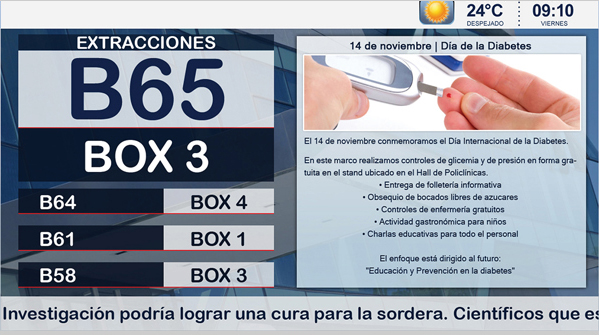 Ejemplo de pantalla CAS 2